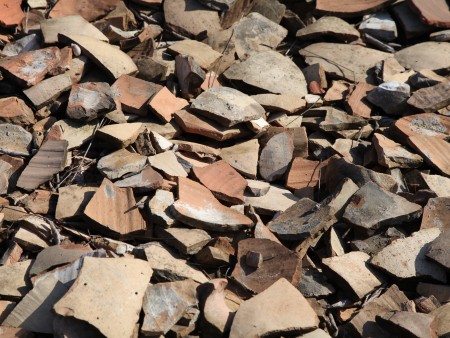 Mount Testaccio Tour: Monte dei Cocci (fragments of vases)