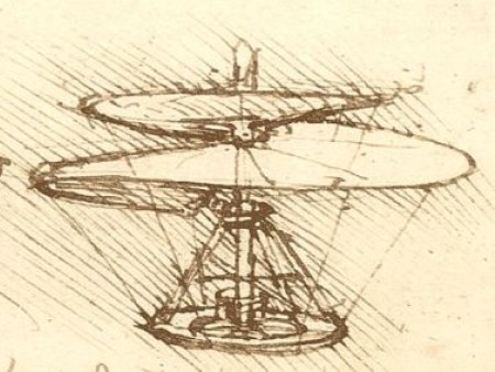 Leonardo da Vinci and the dream of flight: rivolutionary inventions
