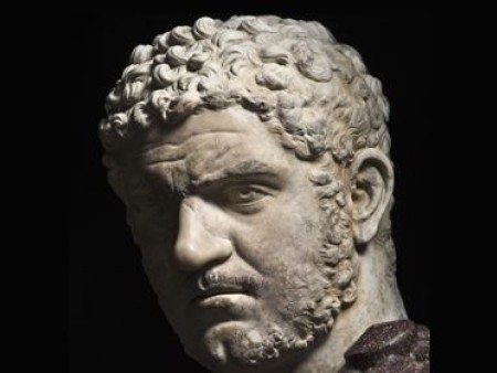 Roman Emperor Nero Sculpture creator of the Domus Aurea in Rome