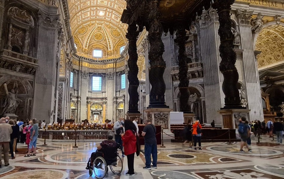 Roma durante il Giubileo per Anziani: percorsi accessibili alle sedie a rotelle in città
